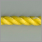Synthetic standard type twisted ropes